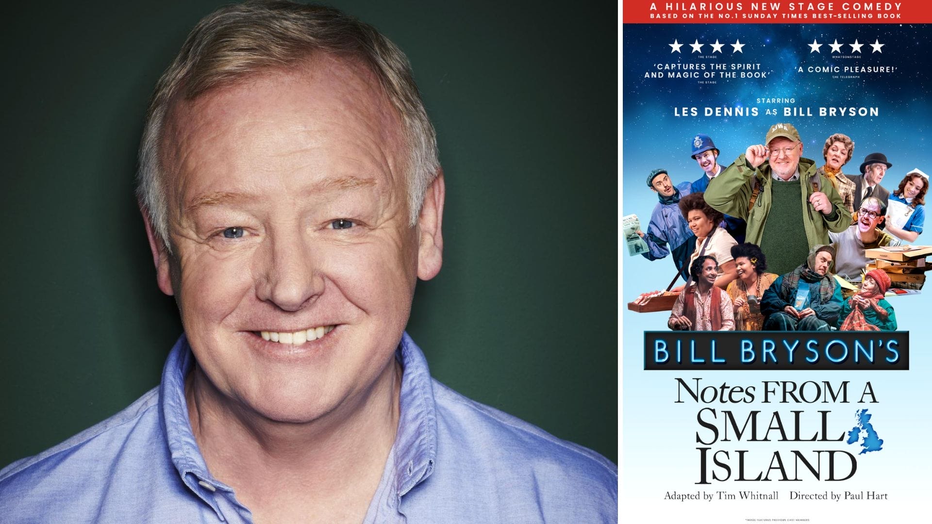 Les Dennis To Star As Bill Bryson In Stage Adaptation Of Notes From A 