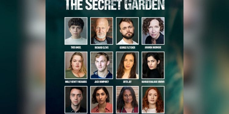 The cast of the Secret Garden
