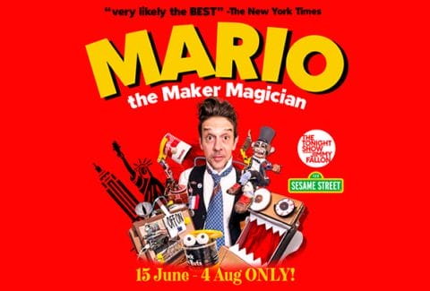 Mario the Maker Magician Tickets at Underbelly Boulevard