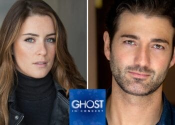 Lucie Jones (Michael Shelford) and Oliver Tompsett will star in Ghost in Concert