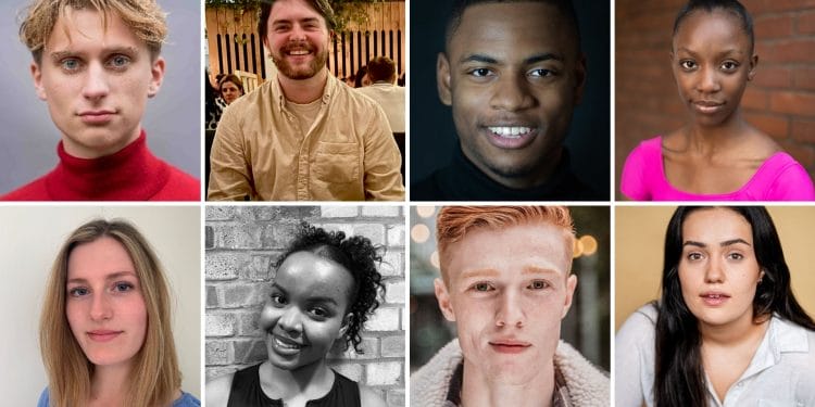 Some of the Laurence Olivier Bursary Recipients all images provided by SOLT