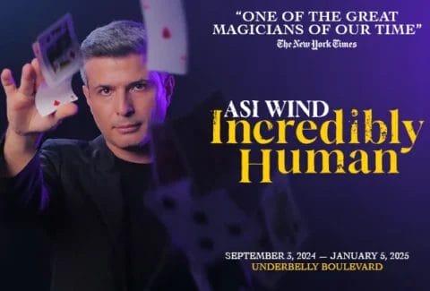 Asi Wind Incredibly Human Tickets at Underbelly Boulevard