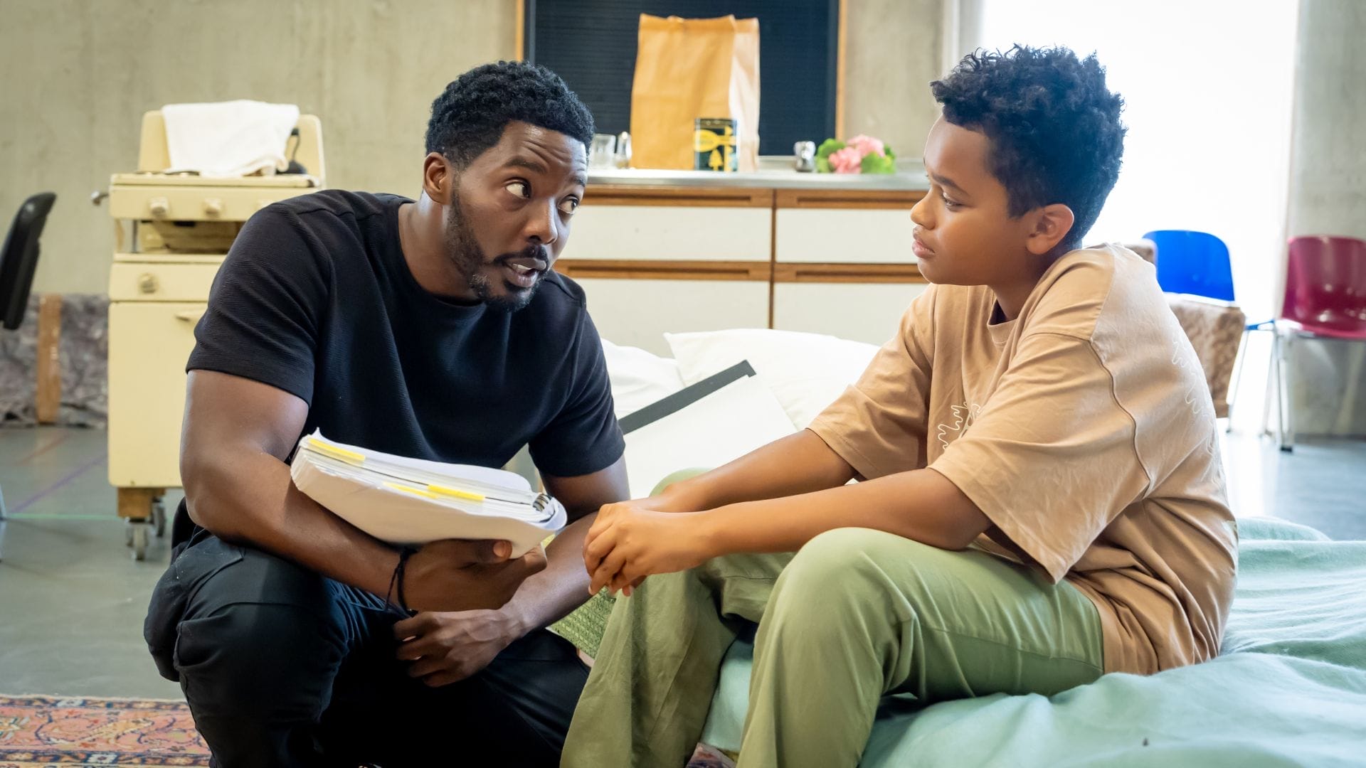 Solomon Israel, Oliver Dunkley - Credit Marc Brenner