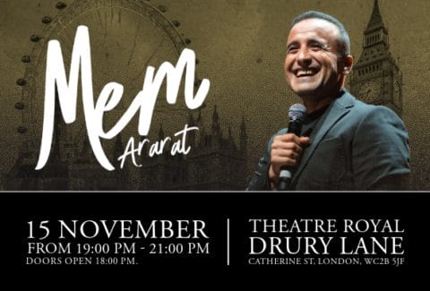 Mem Ararat Tickets at Theatre Royal Drury Lane