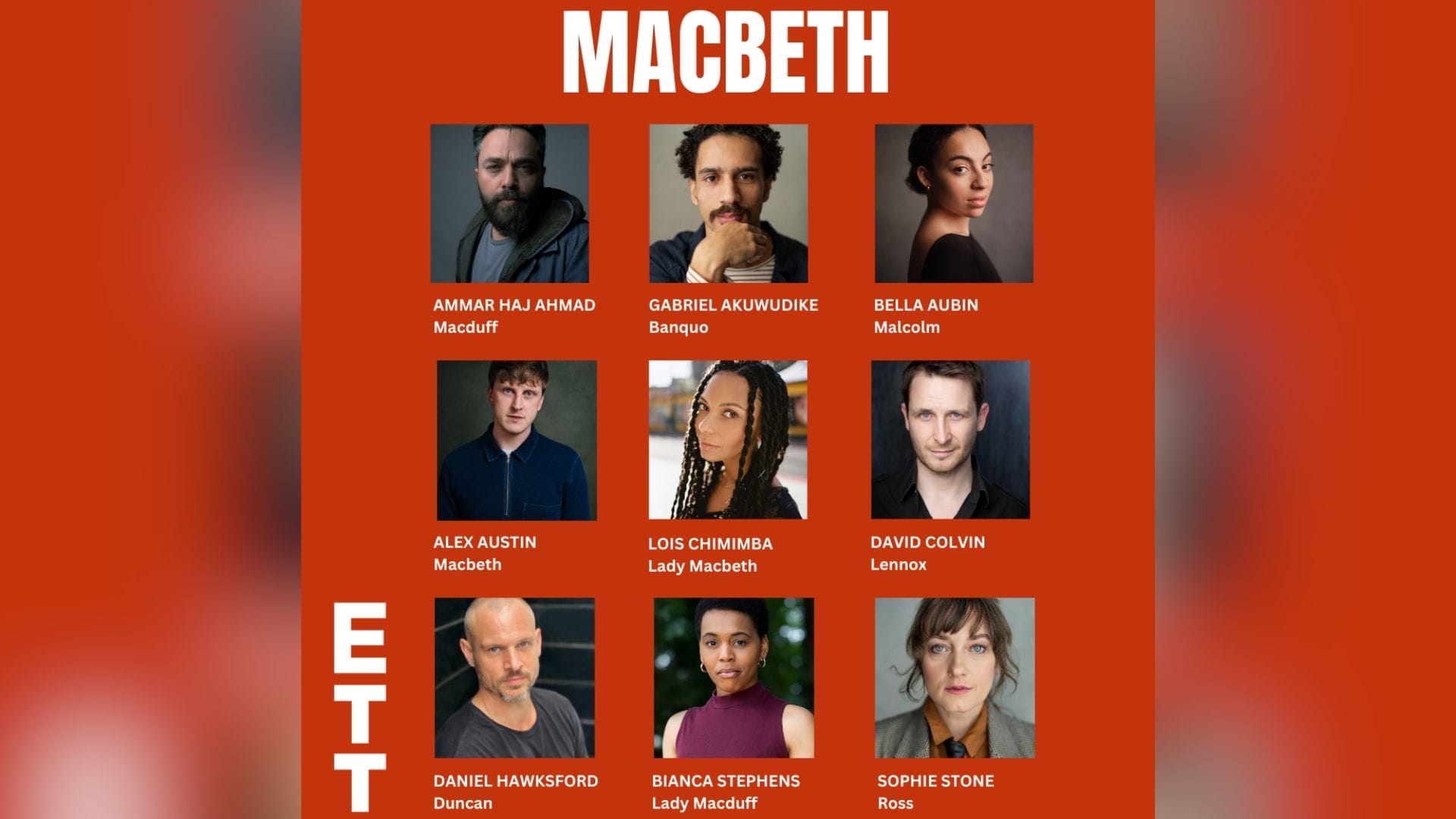Macbeth at Lyric Hammersmith Cast