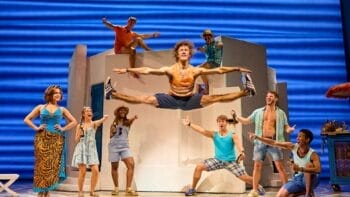 MAMMA MIA! UK & International Tour 2024 2025 cast. Photography by Brinkhoff Mögenburg