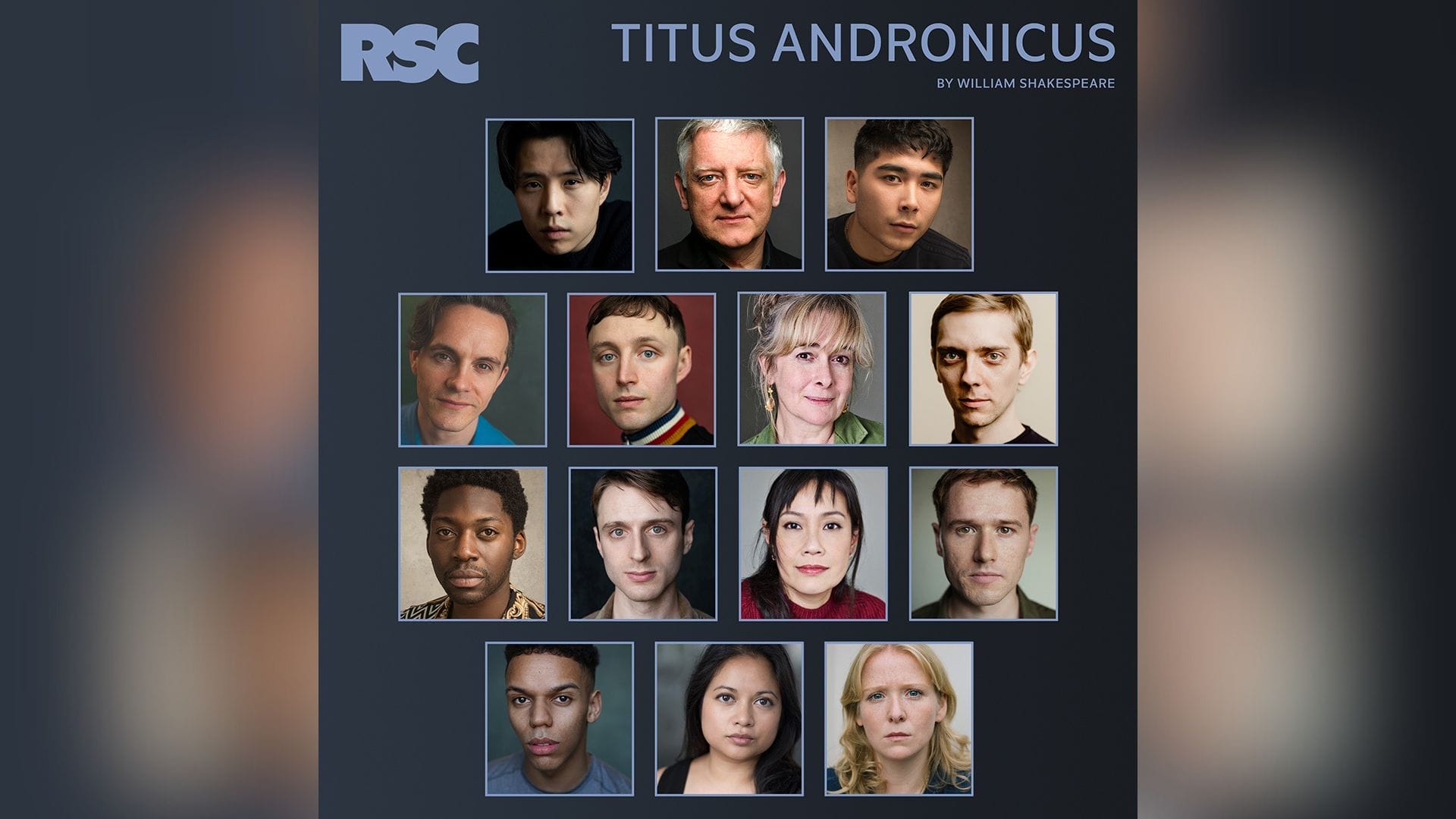 RSC Titus Andronicus images supplied by the RSC