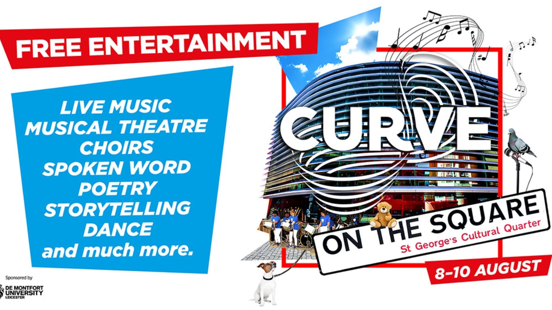 Curve on the Square Image supplied by publicist