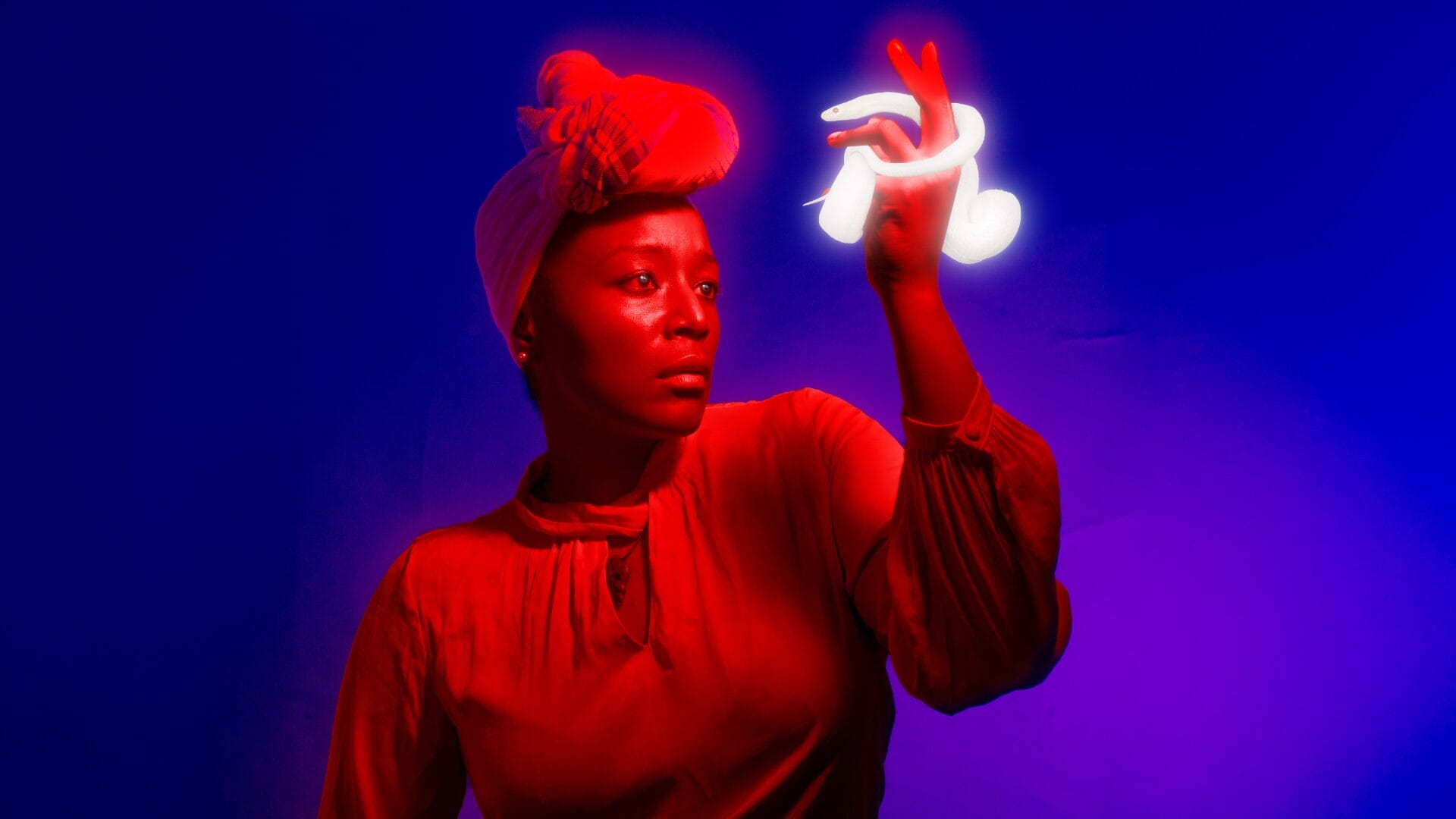 Strangers and Revelations photography and design by by Guy J Sanders, actor Chiedza Rwodzi