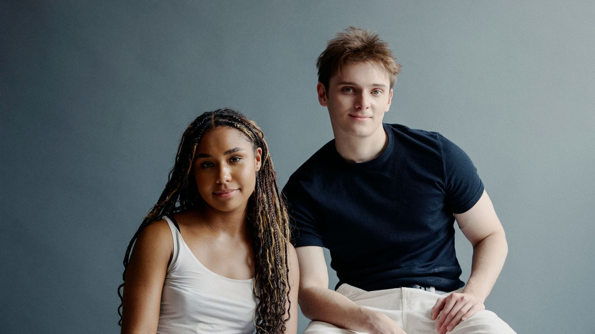 Cast of Poltergeist and Tarantula image supplied by The Arcola Theatre