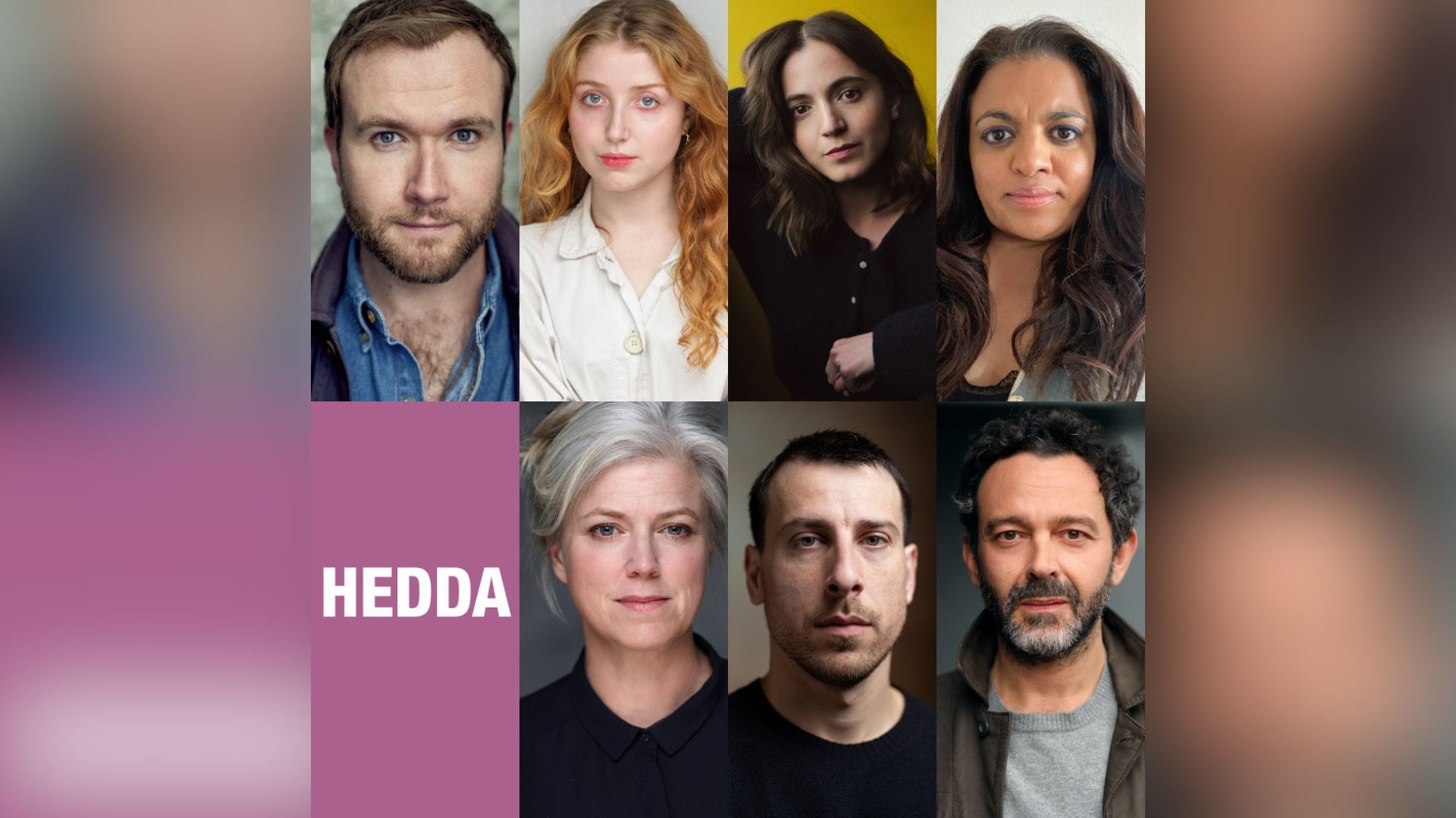 Hedda Cast image supplied by publicist