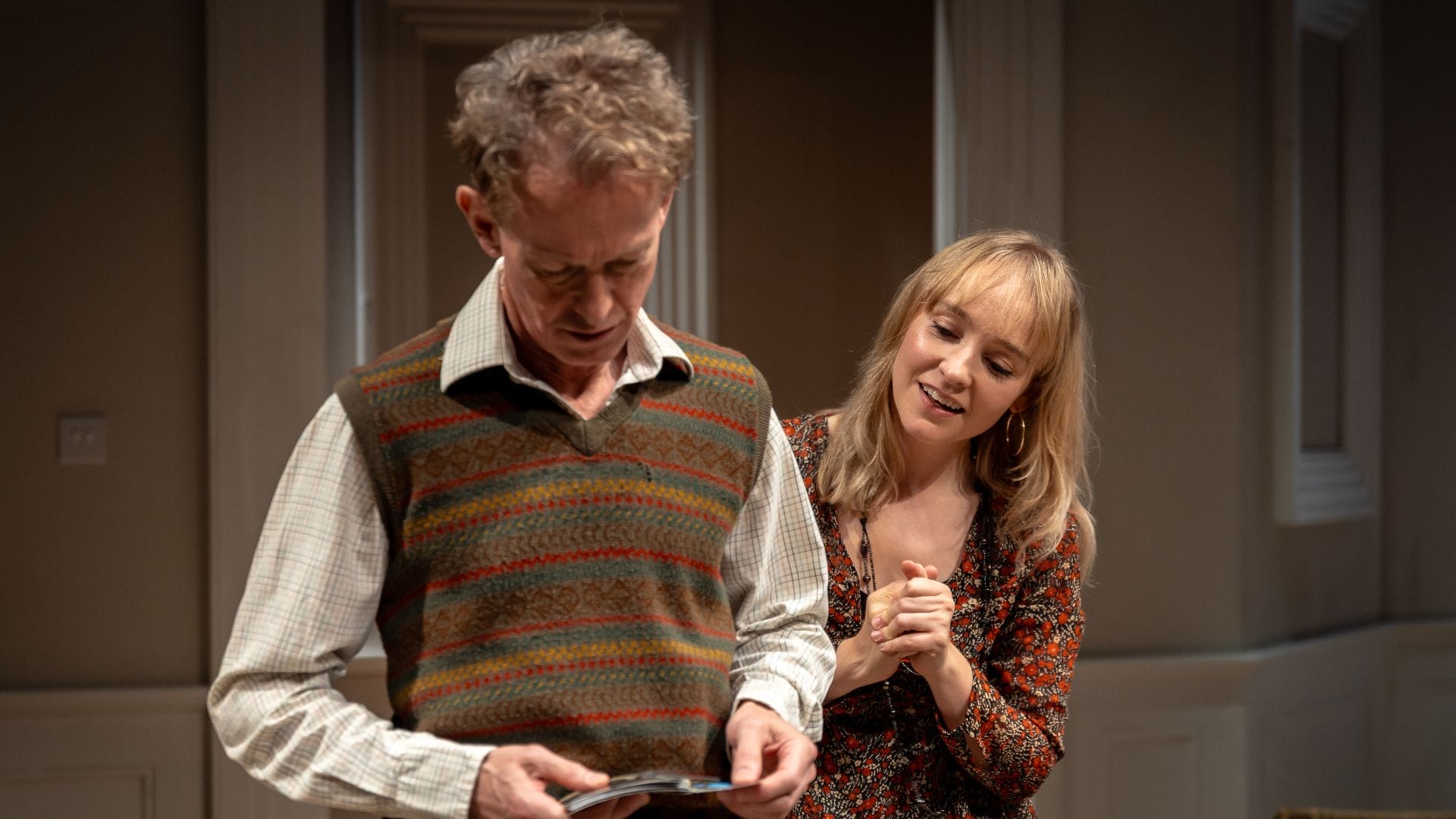 Richard Stirling and Olivia Vinall The Gathered Leaves (Production Images) Photo credit by Rich Southgate