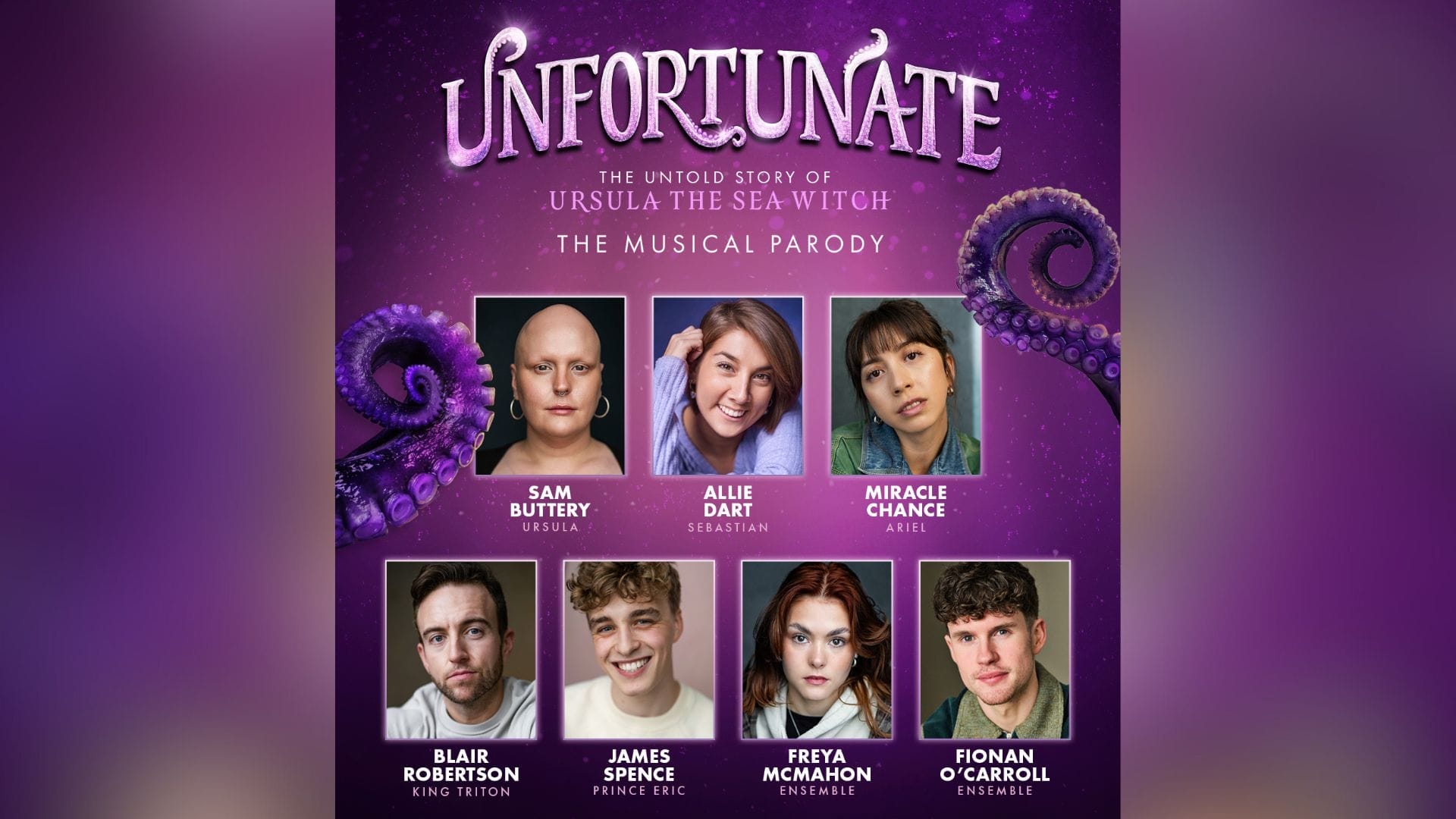 Unfortunate Cast image supplied by publicist