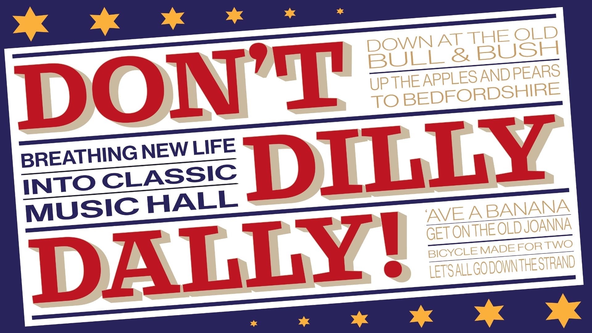 Don't Dilly Dally Image supplied by publicist