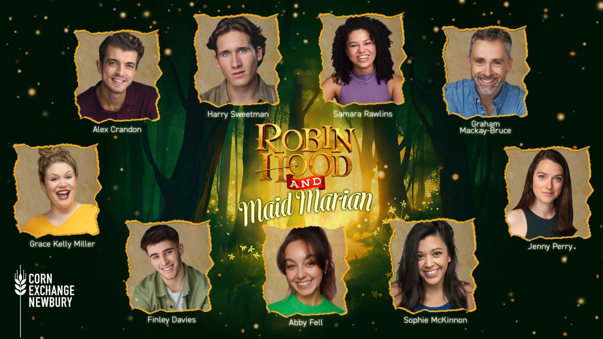Robin Hood Cast Image supplied by publicist