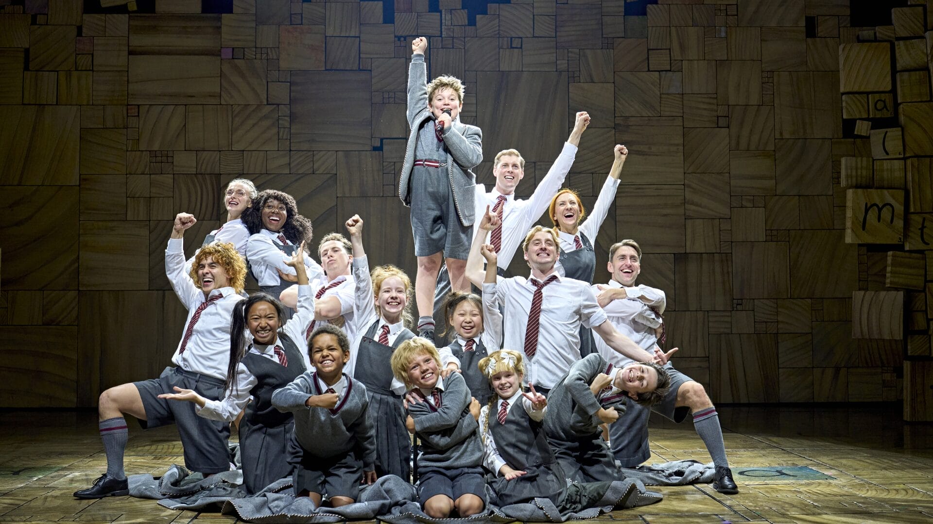 The RSC's Matilda The Musical, London. Photo by Manuel Harlan