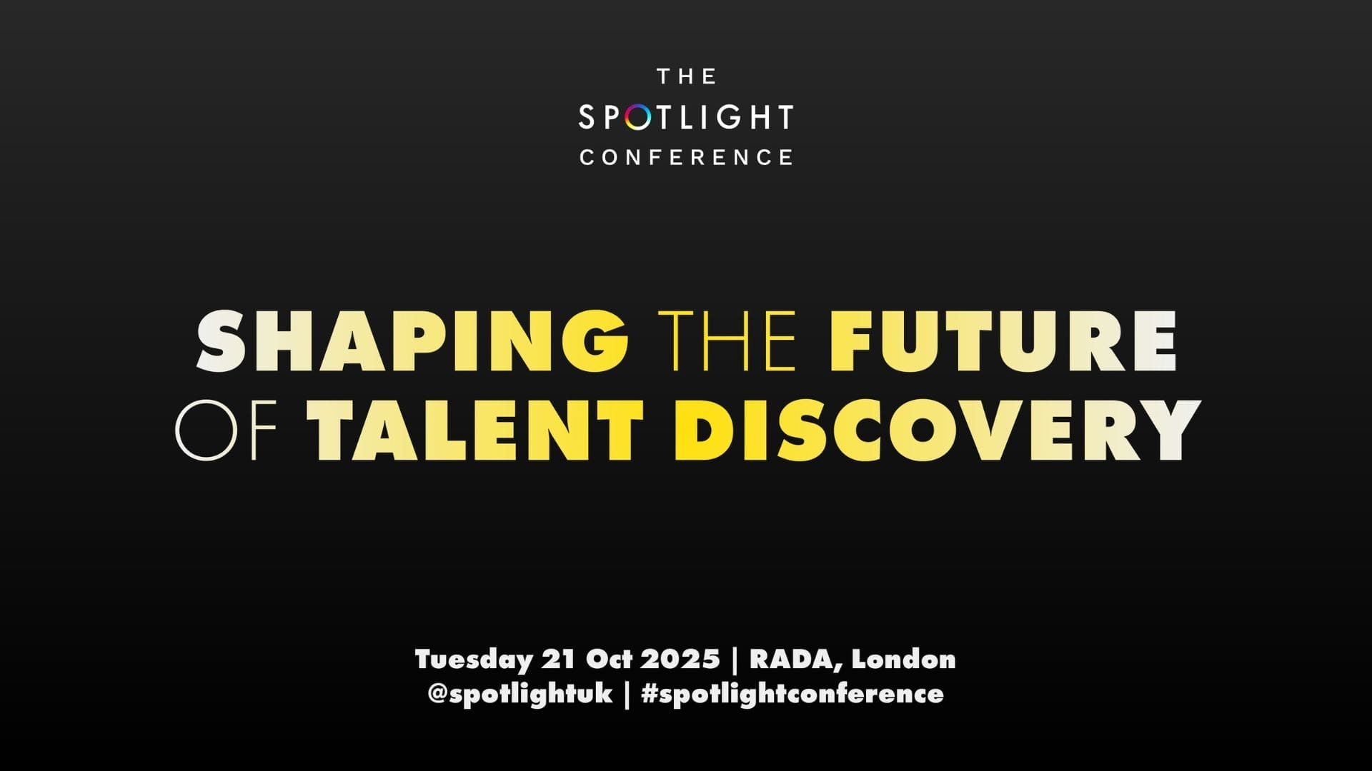 The Spotlight Conference Image supplied by publicist