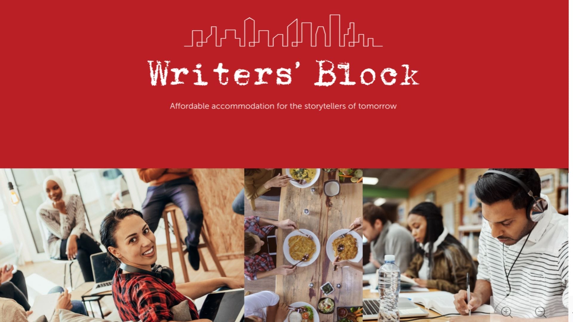 Writers Block image supplied by publicist