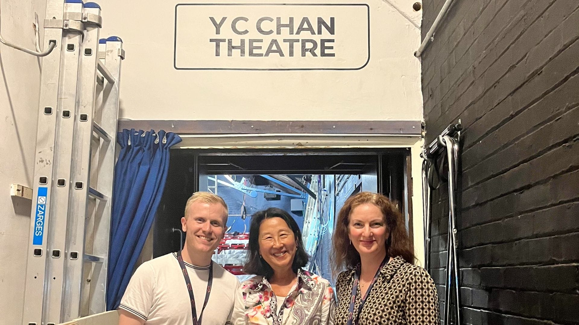 Y C Chan Theatre Renaming image supplied by publicist