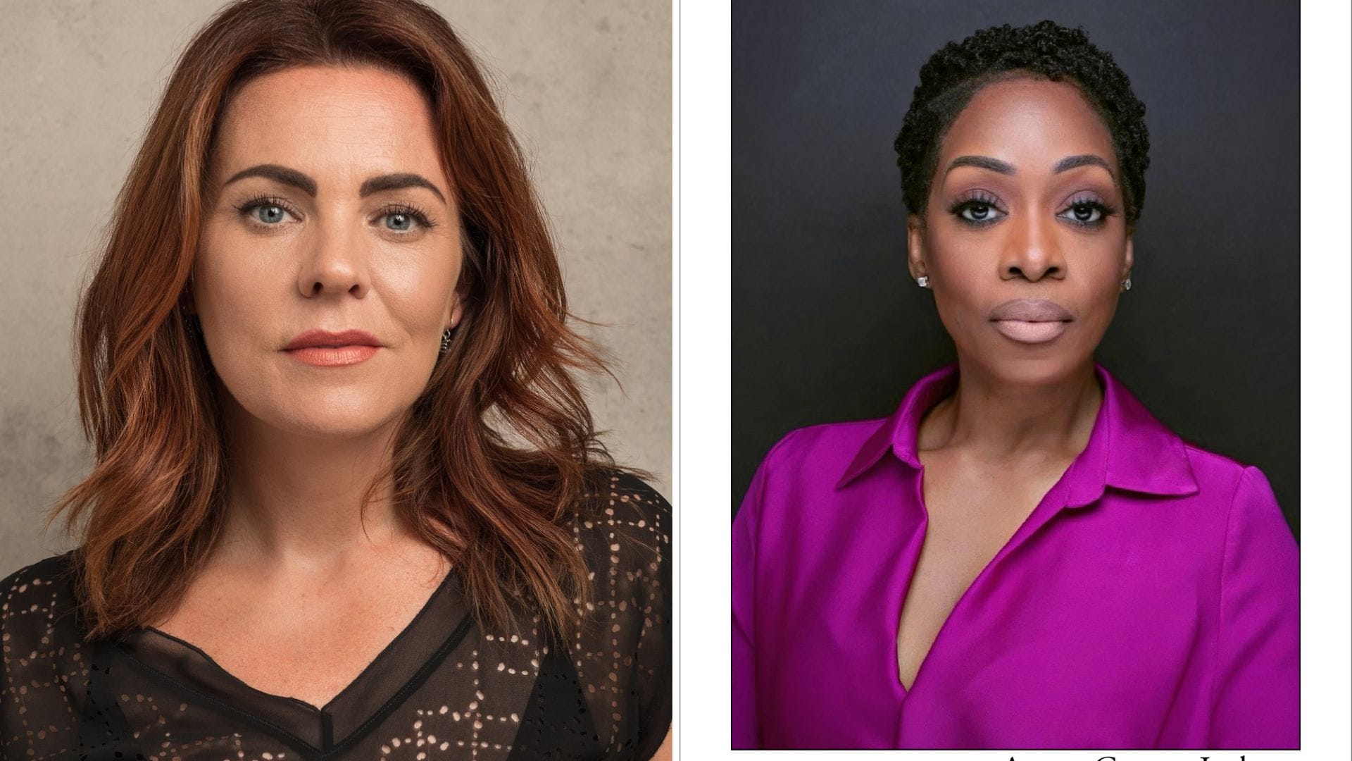 Rachel Tucker and Ayana George Images supplied by publicist