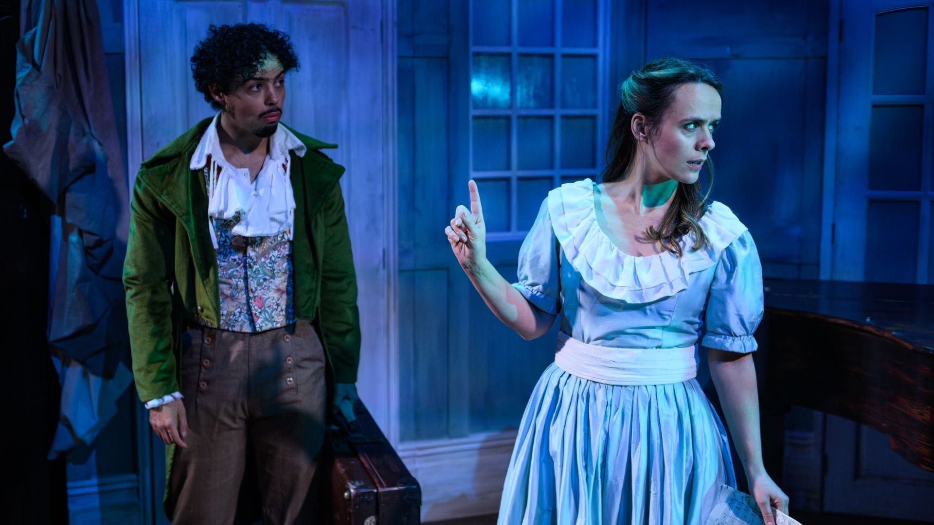 Riad Richie as Wilhelm, Charlie Russell as Fanny C) David Monteith Hodge Photography