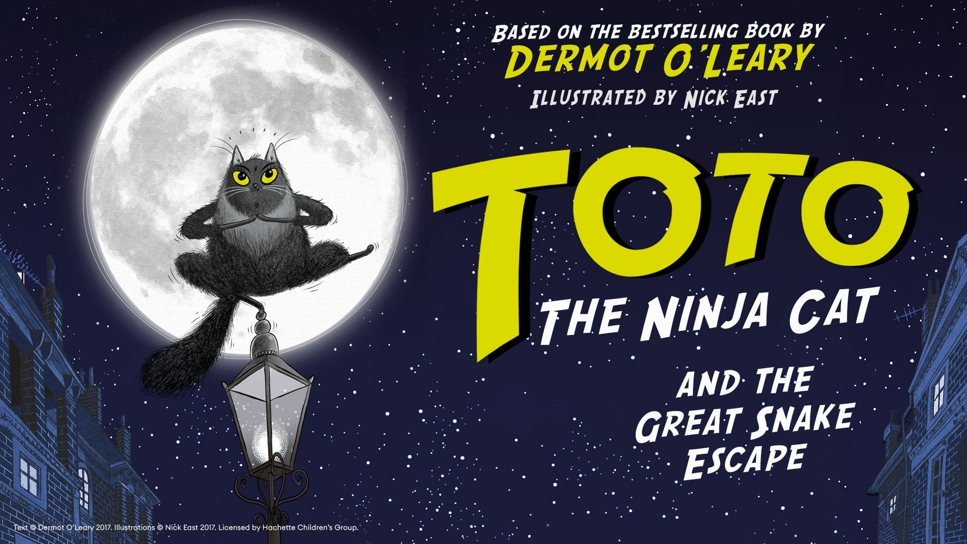 Dermot O'Leary's Toto the Ninja Cat and the Great Snake Escape To