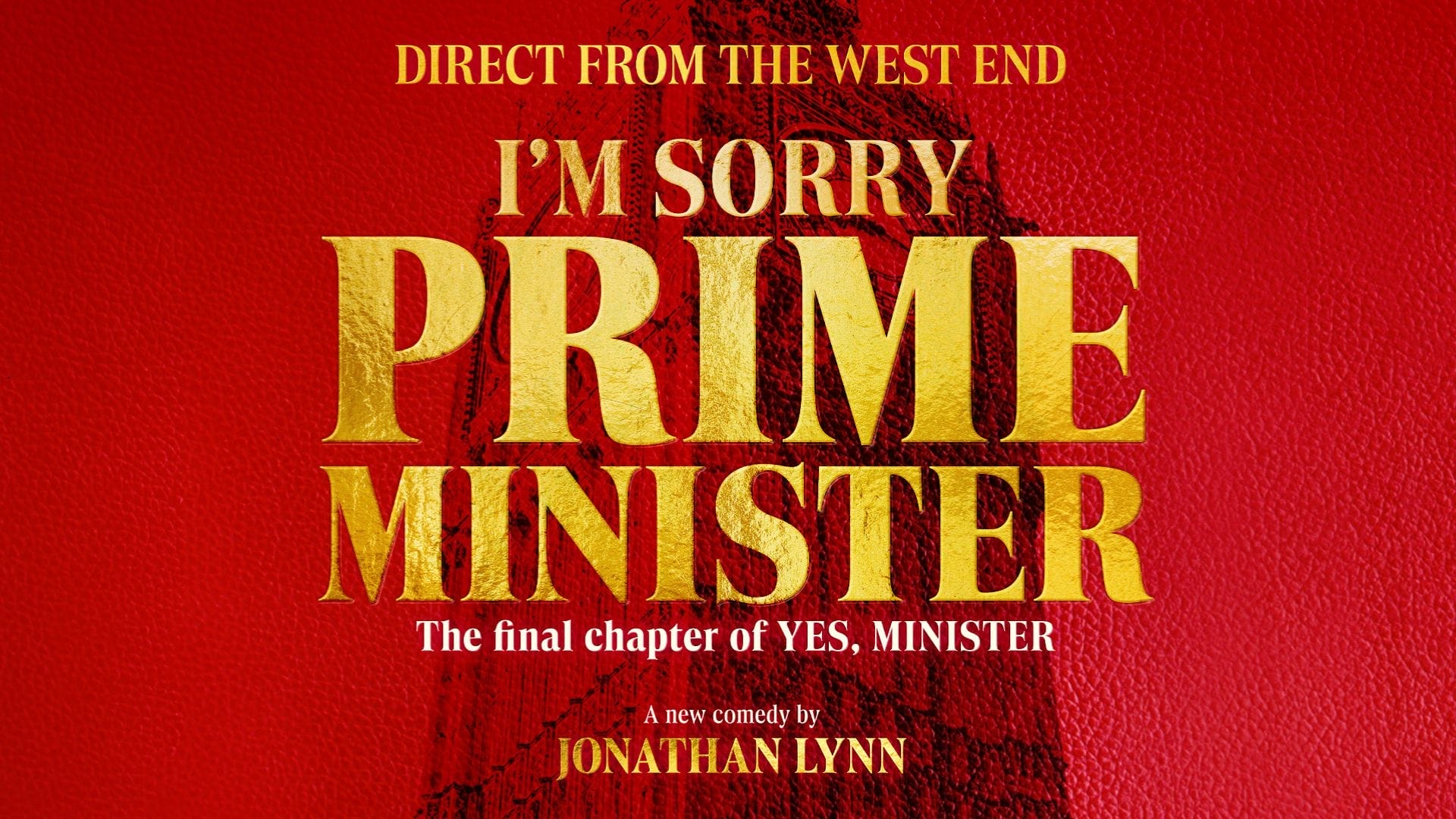 I'm Sorry Prime Minister Image supplied by publicist