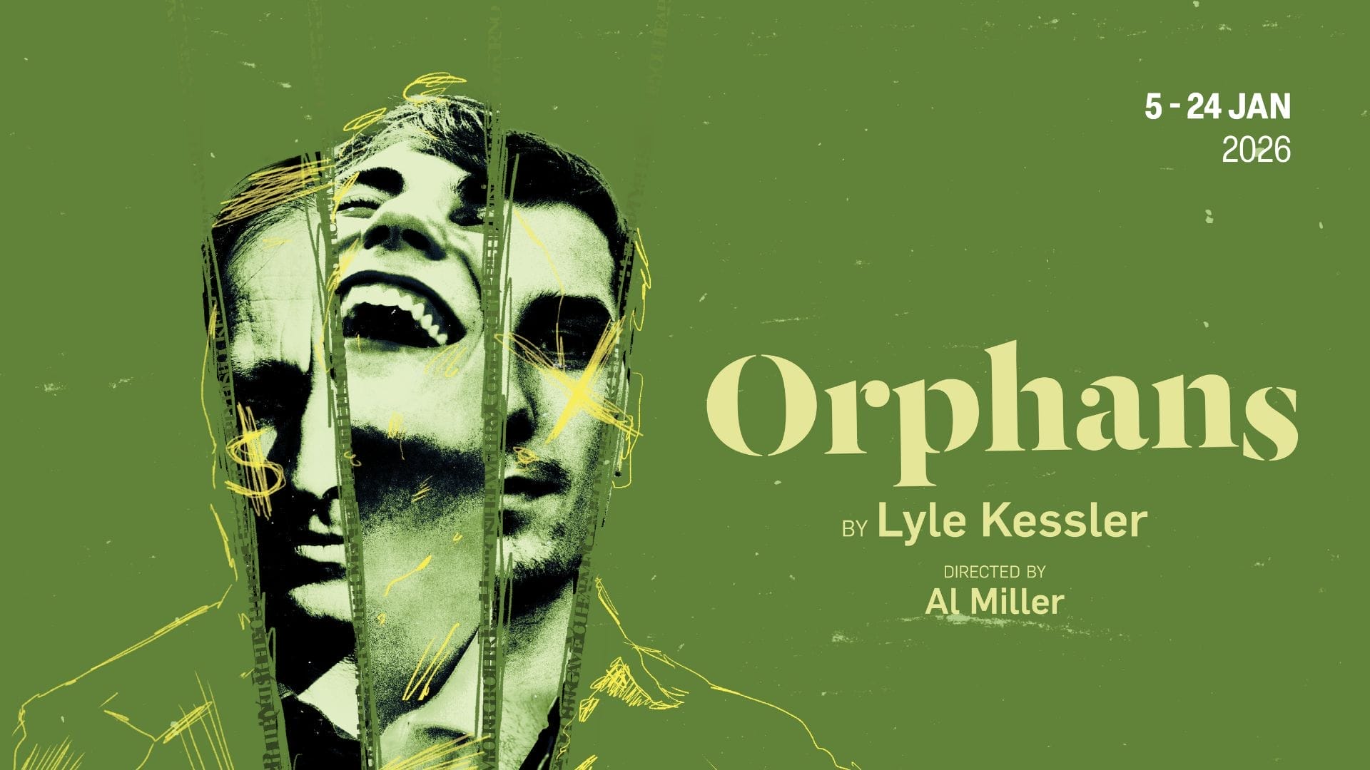 Orphans at Jermyn Street Theatre Image supplied by publicist