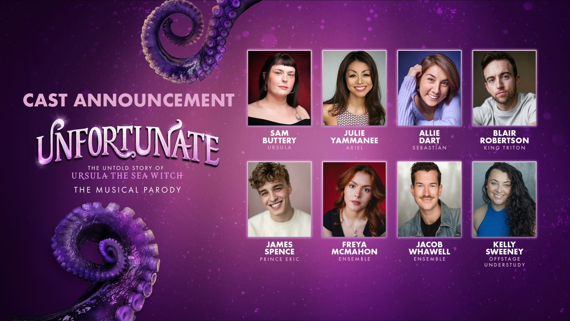 Unfortunate Cast Image supplied by publicist