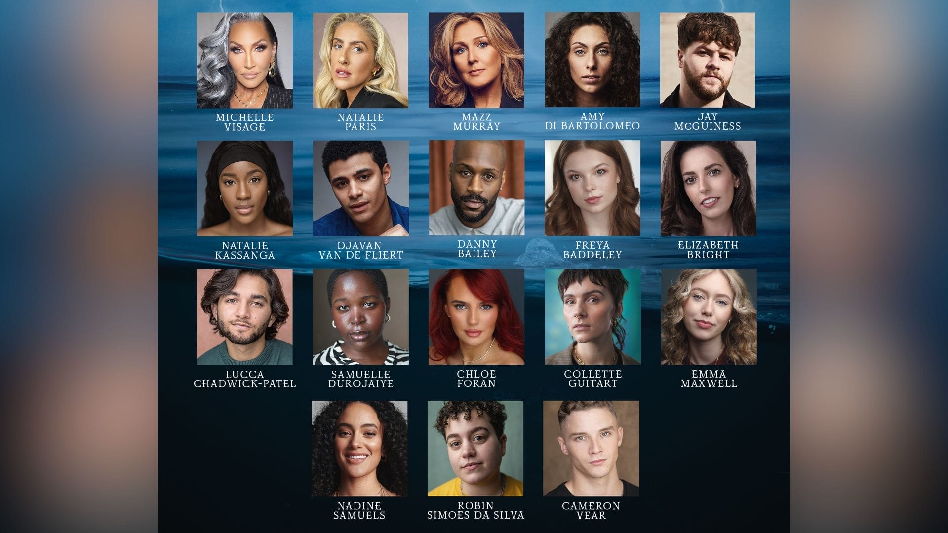 The Sea Witch Cast Image supplied by publicist