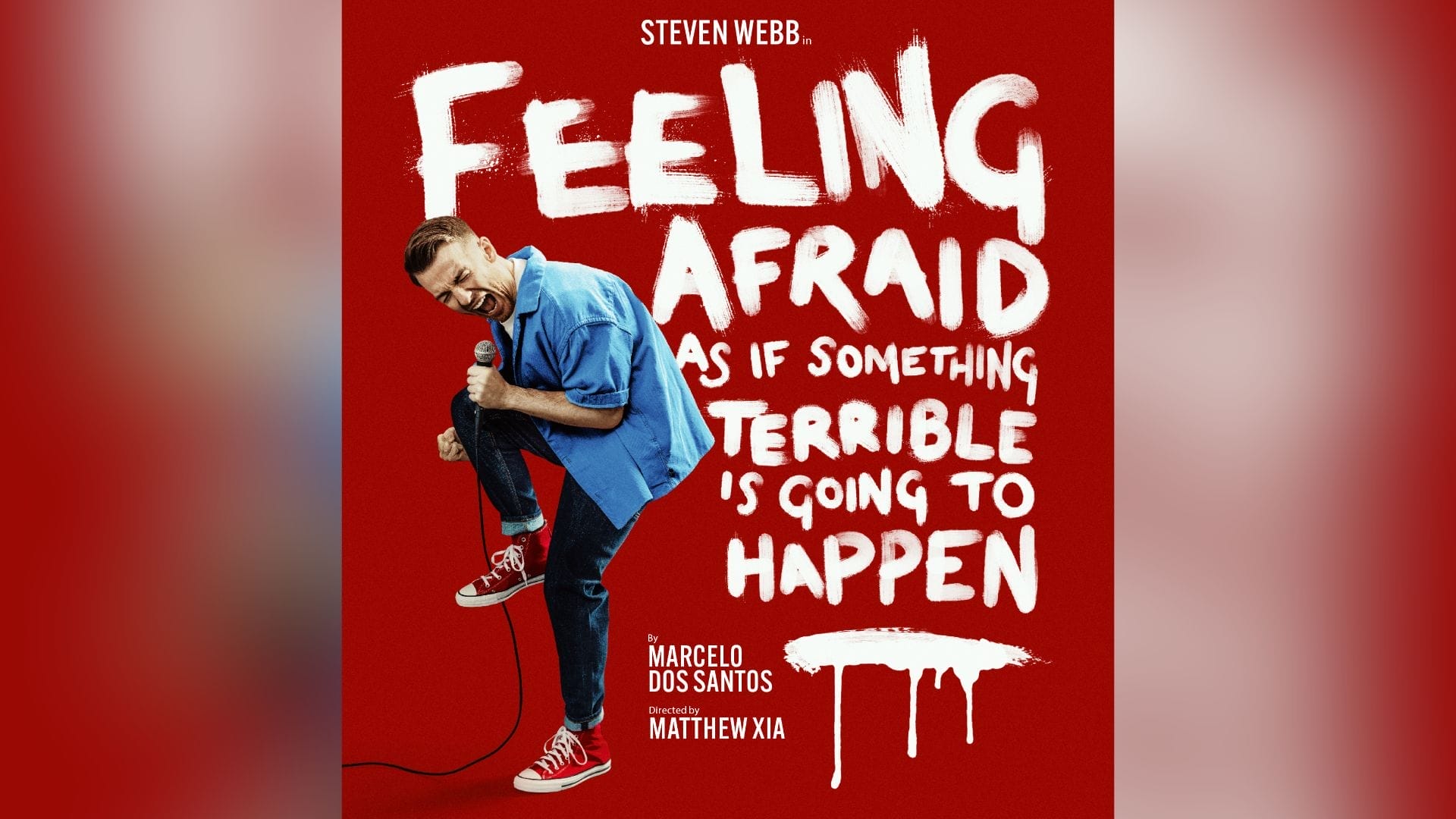 Steven Webb in Feeling Afraid... Image credit Feast Creative