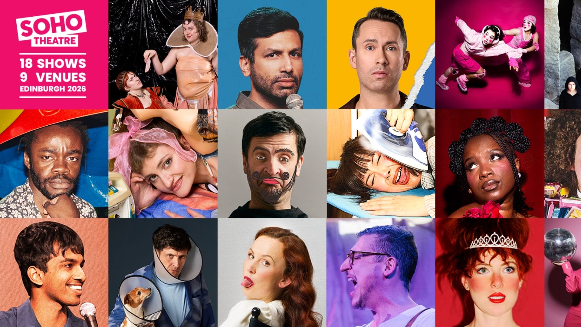 Soho Theatre Edinburgh Fringe Programme Image supplied by publicist