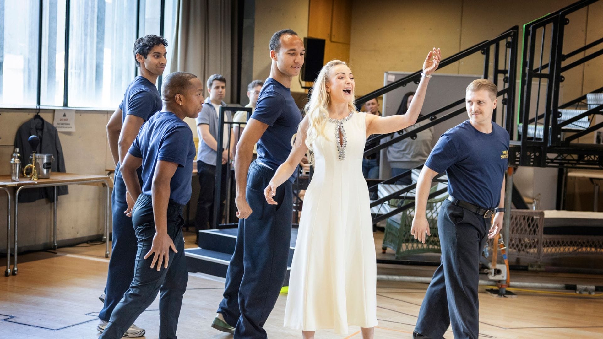 High Society in Rehearsal image Credit Pamela Raith